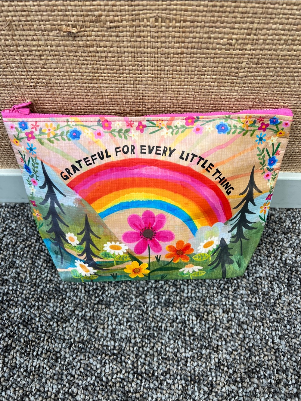 Natural Life zippy bag! Happy and colorful multiple uses!